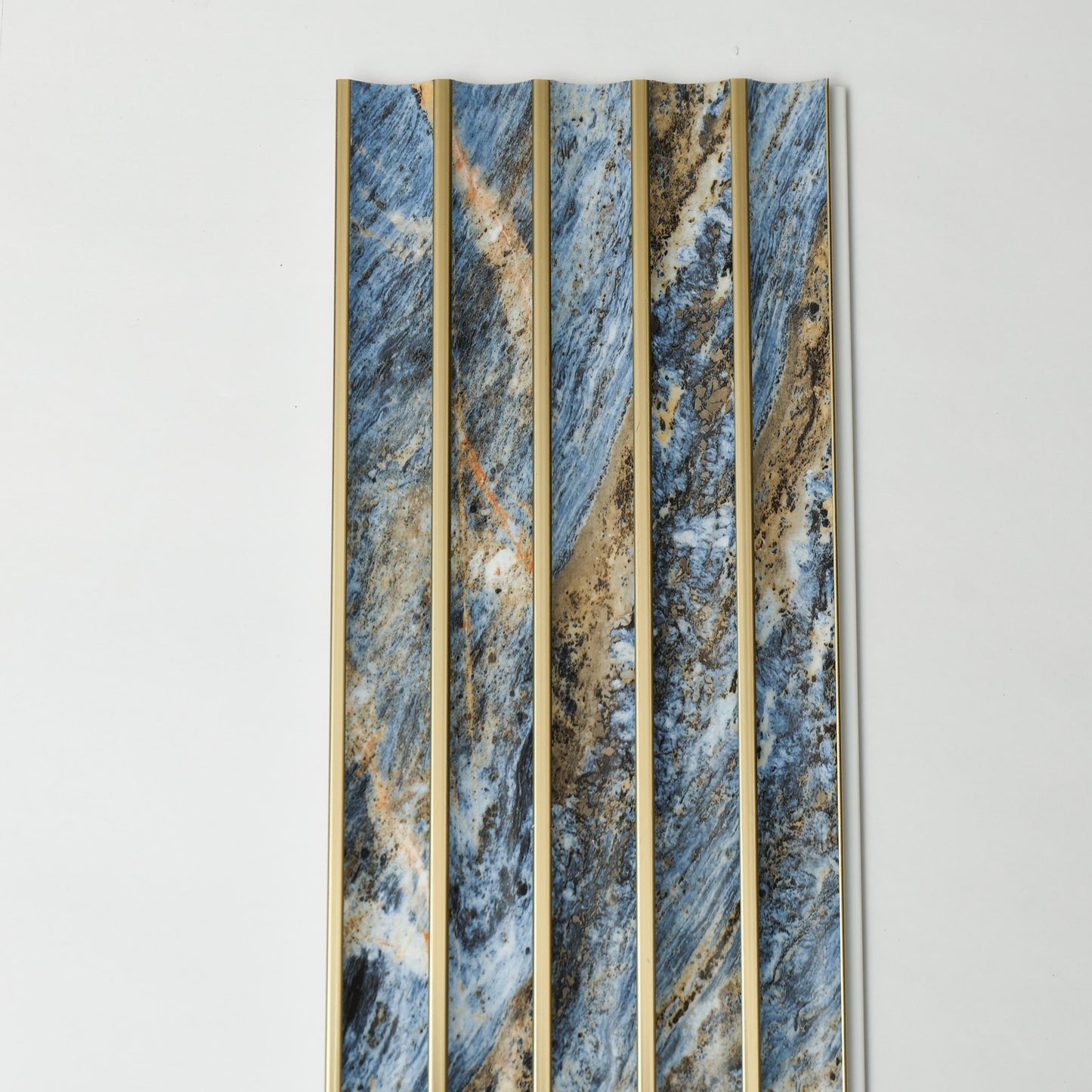 Blue Texture charcoal louver and plank | 9.5 Feet * 6 Inch