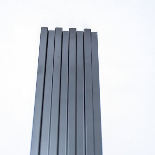 Black SS Louver for Wall | 4 inch x 8 feet